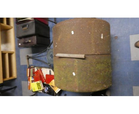 A Heavy Cast Iron Garden Roll, The Alexandra Roller 