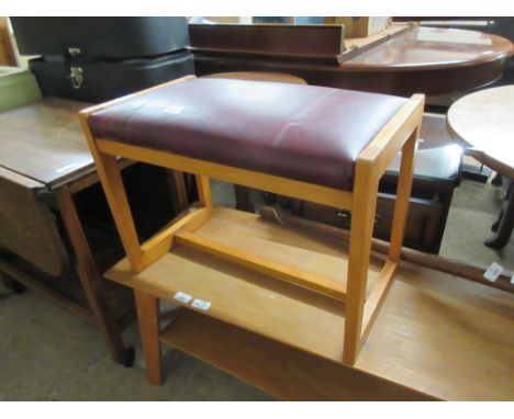 UPHOLSTERED STOOL