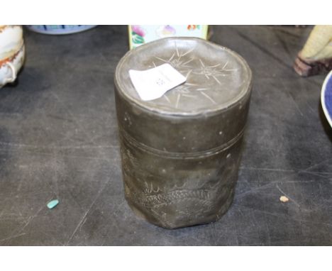 Antique Kut Hing Swatow Tea Caddy