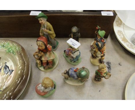 6 Goebel Figurines and 2 others