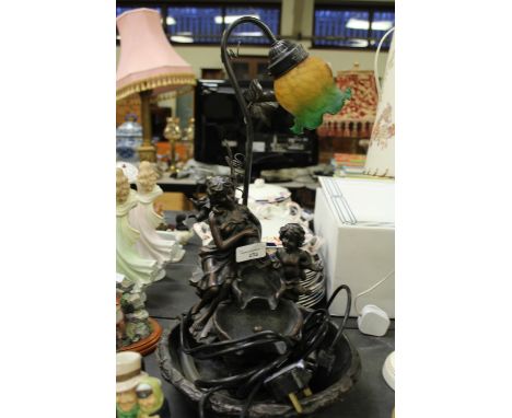 Brass Water Feature Lamp