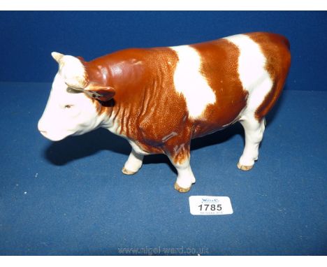 A Goebel, short horned bull.
