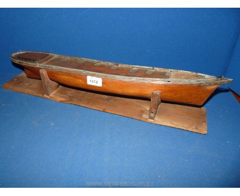 A Dockyard naval architect's Model