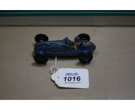 A small racing car made in England: Cooper - Bristol 2 litre G/prix The Crescent Toys Co, Ltd. 1950's (no box)
