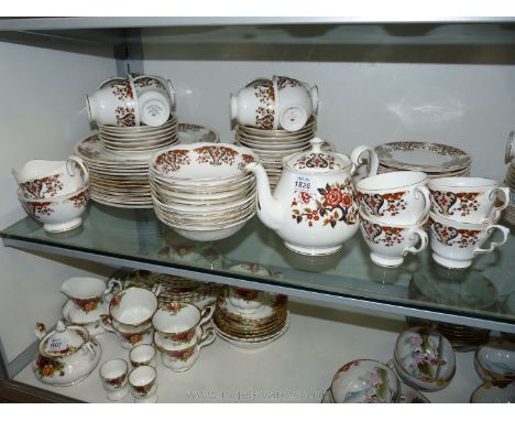 A comprehensive Colclough dinner and tea service