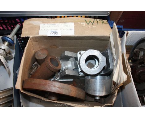 A quantity of castings and plans for a Centaur Stationary engine.