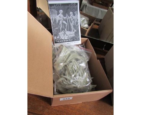 A model kit from The Nine Planets fantasy figure group