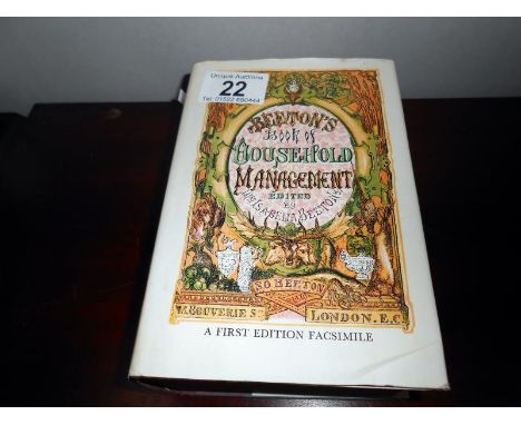 A first edition facsimile Mrs Beeton''s Household management