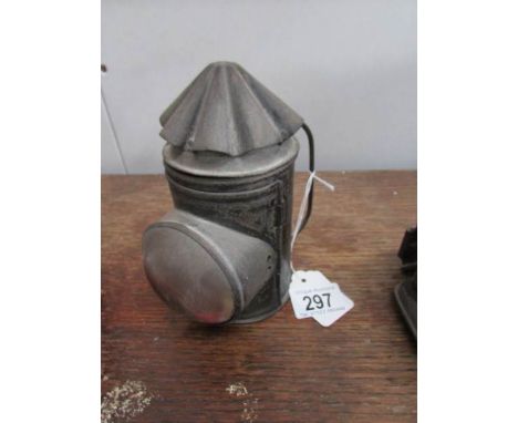 A vintage policemans lantern