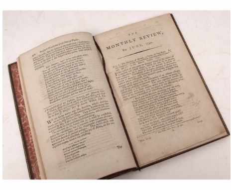 SAMUEL ROGERS: BOUND VOLUME OF EXTRACTS OF REVIEWS OF HIS VARIOUS WORKS IN MONTHLY REVIEW, CRITICAL REVIEW, ANALYTICAL REVIEW