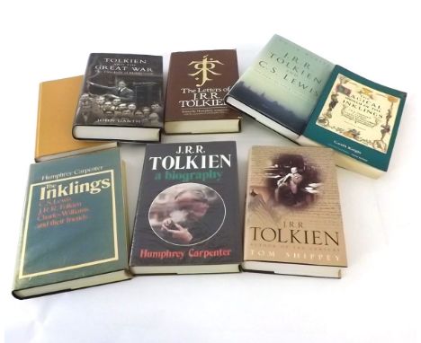 TOM SHIPPEY: J R R TOLKIEN AUTHOR OF THE CENTURY, 2000 1st edition, original cloth gilt, dust wrapper plus HUMPHREY CARPENTER