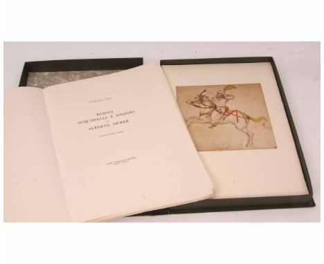 LAMBERTO VITALI: DODICI ACQUARELLI E DISEGNI DI ALBERTO DURER, Milan, Vanni Scheiwiller Editore 1970, limited edition (450) n