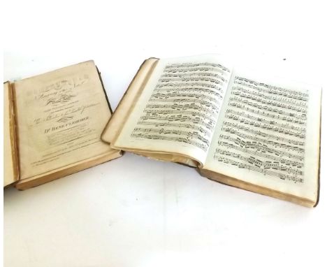 EARLY 19TH CENTURY SHEET MUSIC bound in 2 volumes, 120+ individual pieces including FRANCOIS PANORMO: CIUDAD RODRIGO..., circ