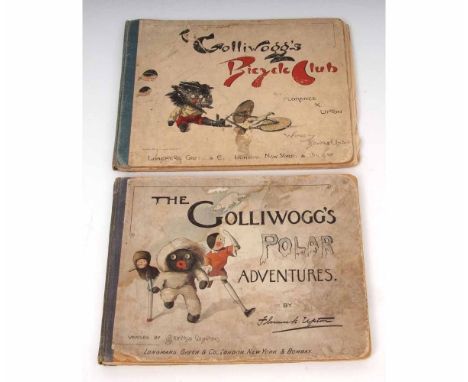 FLORENCE K UPTON: THE GOLLIWOGG'S POLAR ADVENTURES, London, Longmans [1900] 1st edition, 31 leaves of coloured plates as call