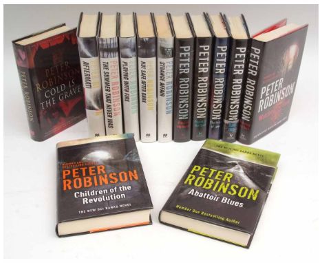 PETER ROBINSON, 13 titles: ABATTOIR BLUES; CHILDREN OF THE REVOLUTION; WATCHING THE DARK; BAD BOY; THE PRICE OF LOVE; FRIEND 
