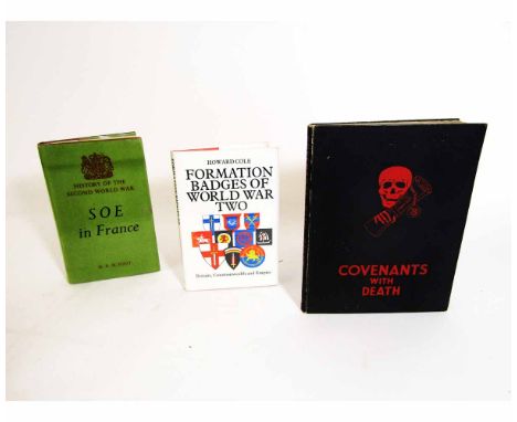 HOWARD COLE: FORMATION BADGES OF WORLD WAR TWO, BRITAIN, COMMONWEALTH AND EMPIRE, 1985, original cloth gilt, dust-wrapper + M