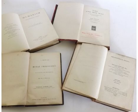 WILLIAM FLEMING: A MANUAL OF MORAL PHILOSOPHY WITH QUOTATIONS AND REFERENCES FOR THE USE OF STUDENTS, Glasgow, 1860, 1st edit