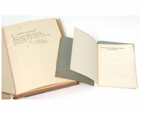 A VIRGIL: THE GEORGICS OF, translated R D Blackmore, illustrated Edward Carrick, London, George W Jones 1931 limited edition 