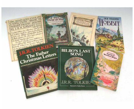 J R R TOLKIEN, 5 titles: SMITH OF WOOTTON MAJOR, illustrated Pauline Baynes, Boston 1978, 1st impression, original pictorial 