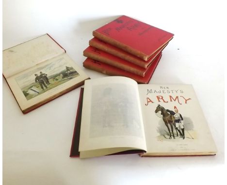 WALTER RICHARDS: HER MAJESTY'S ARMY, A DESCRIPTIVE ACCOUNT OF THE VARIOUS REGIMENTS NOW COMPRISING THE QUEEN'S FORCES, FROM T