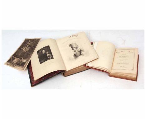 WILLIAM HOGARTH: THE COMPLETE WORKS ..., The London Printing and Publishing Co Ltd, circa 1865, 151 engraved plates as called
