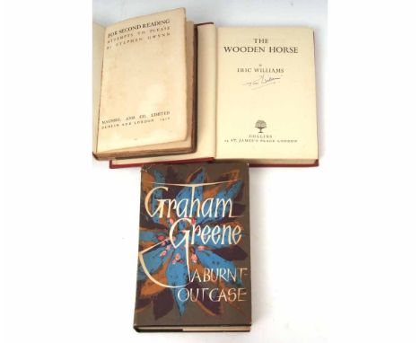 ERIC WILLIAMS: THE WOODEN HORSE, 1949 4th impression, signed, original cloth + STEPHEN GWYNN: FOR SECOND READING ATTEMPTS TO 