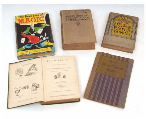 PERCY NALDRETT: MORE MISCELLANEOUS MAGIC, Portsmouth, published by the author 1919, original stitched wraps worn plus GUSTAVE