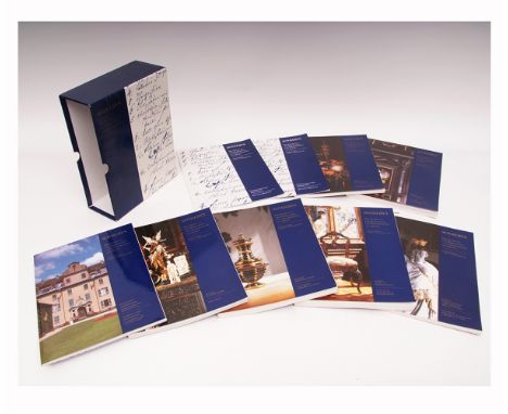 SOTHEBY'S: DIE SAMMLUNG DER MARKGRAFEN UND GROSSHERZOGE VON BADEN, auction catalogues for the sale 5-21 October 1995 Baden-Ba