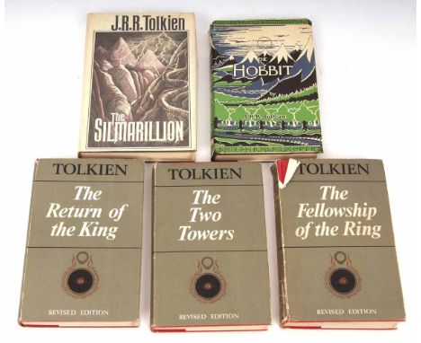 J R R TOLKIEN, 3 titles: THE LORD OF THE RINGS - THE FELLOWSHIP OF THE RING - THE TWO TOWERS - THE RETURN OF THE KING,  1967,