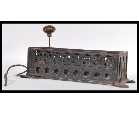 A vintage early 20th Century GEC electrical variable resistor originally used to dim the lights in vintage theaters. Black me