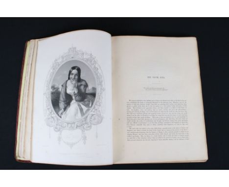 Finden's Beauties Of Moore, 18th / 19th century, a book of portrait engravings of principal female characters, to include ' T