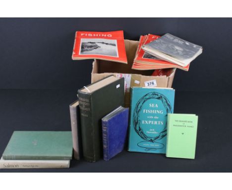 Quantity of vintage fishing magazines &amp; books, to include Side-Lines, Side Lights and Reflections : Fugitive Papers of a 