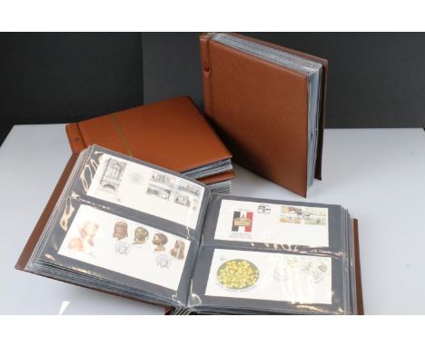 A large collection of South Africa and South West Africa First Day Covers contained within four complete albums.