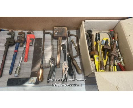 ASSORTED HAND TOOLS, SOME VINTAGE 