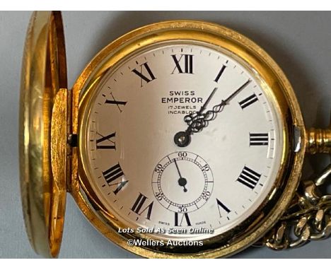 Swiss emperor sale pocket watch