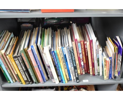 A shelf of modern Railway related Books, LMS, Steam, Scottish Branch Lines etc