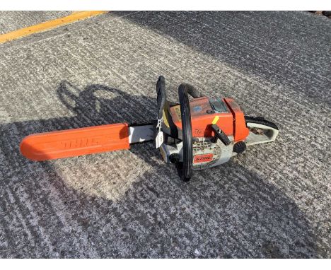 Stihl Petrol chainsawCurrently not working, we think it probably will after a service