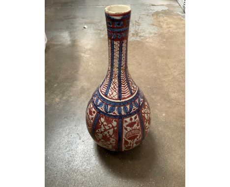 19th century Cantagalli lustre vase, 27cm high