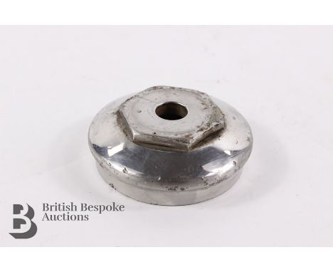 Rolls Royce pre-war radiator cap, to take the 'Spirit of Ecstasy' mascot (hexagonal head for spanner tightening for security)