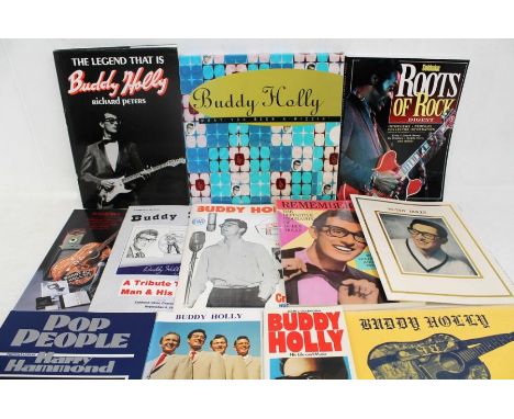 Buddy Holly collection of Buddy Holly Ephemera from a member and contributor of the Buddy Holly British Society. ( Please see