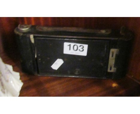 A vintage camera