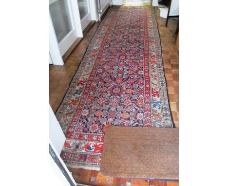 A 19th Century Persian runner geometric pattern