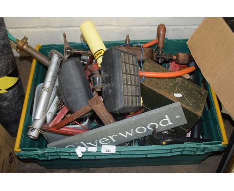 LARGE BOX OF ASSORTED MIXED TOOLS