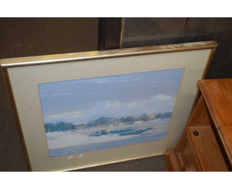 WARD, STUDY OF A TOBY MARINE BOAT TOGETHER WITH A FURTHER PORTRAIT STUDY OF A GENTLEMAN (2)