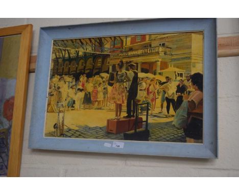 R T SYMONDS, BUSKERS ON THORPE STATION, OIL