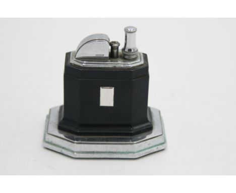 An Art Deco Ronson table lighter.