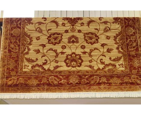 Ziegler carpet with a beige ground, 2.80m x 2.00m