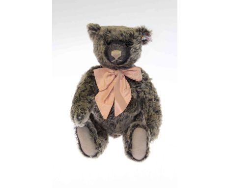 Steiff old black bear, boxed