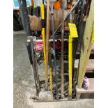 (9) Assorted Spuds, Breaker Bars, Sledgehammers & Assorted
