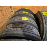 (4) (New) Blackhawk BTL66 Tractor Tires, 11R 22.5 X 14PR